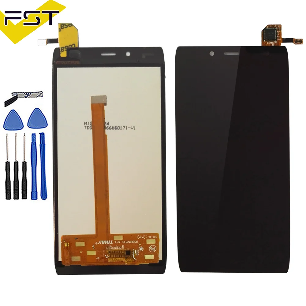 

For Alcatel One Touch Idol Alpha 6032 OT6032 6032X 6032A LCD Display+Digitizer Touch Screen Assembly Spare Parts+Tools