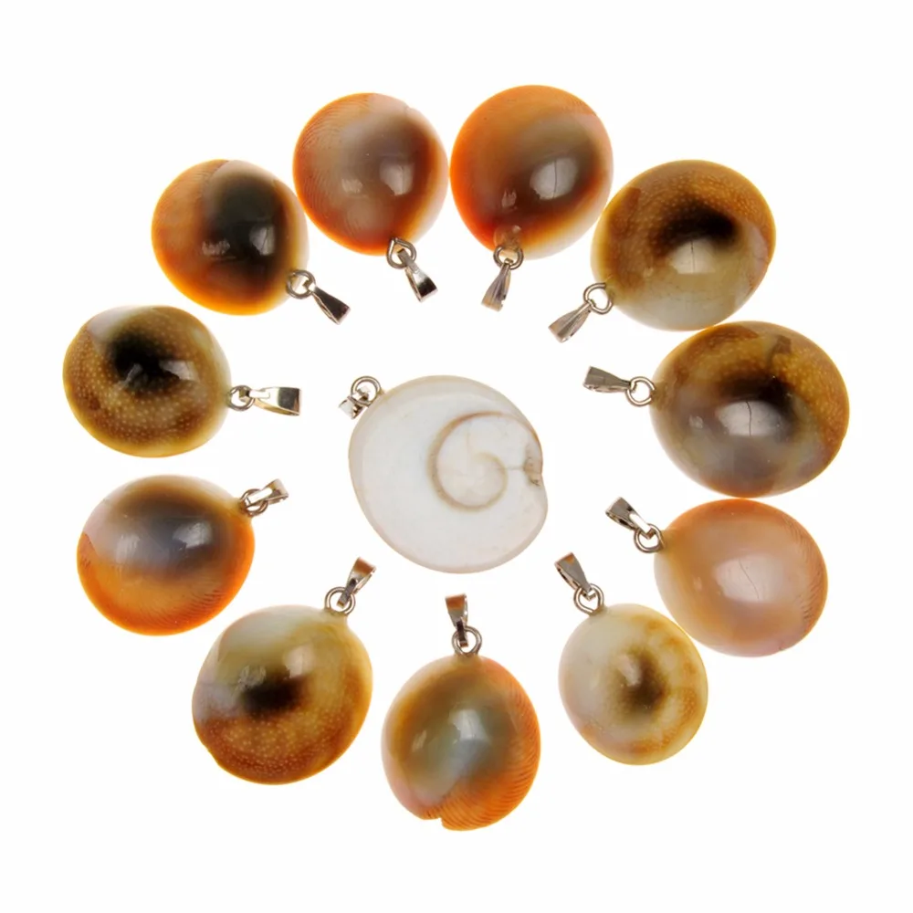 

Druzy Perfect Natural Shell Stone Handmade Carved Pendulum Snail Raw Minerals Beads Charms Findings Pendants 1pcs wholesale
