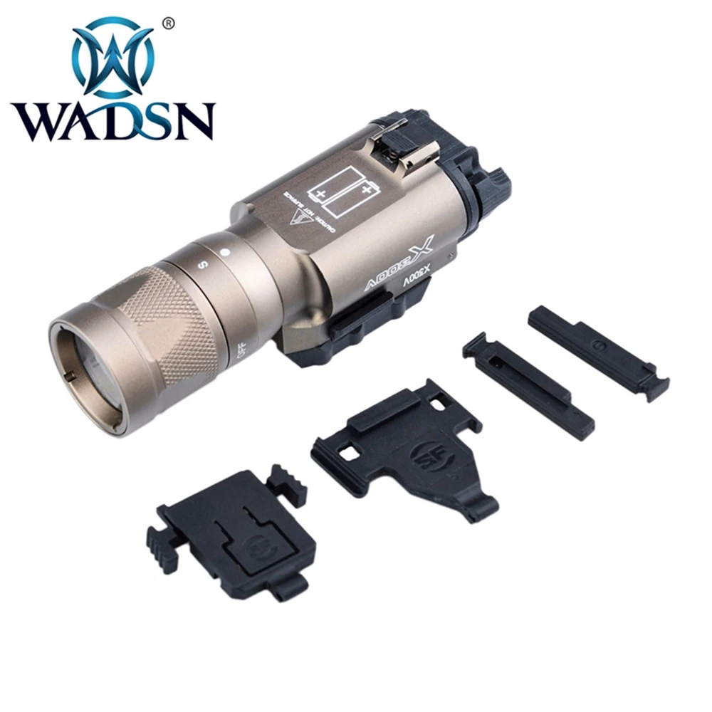 

Airsoft Torches X300V Tactical Flashlight LED Lamp Strobe version Weapon Light Surefir X300 Pistol Light EX381 Hunting Accessory