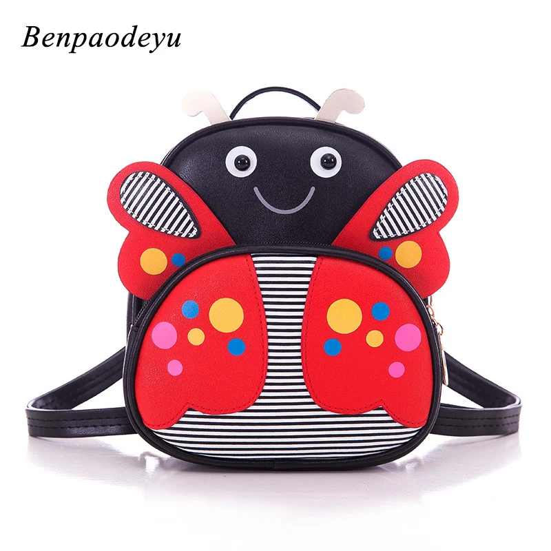 

Backpack for School Bags Girls 2019 New Fashion Toddler Backpacks Kids School Bag Waterproof Leather Cute Cartoon Shoulder Bags