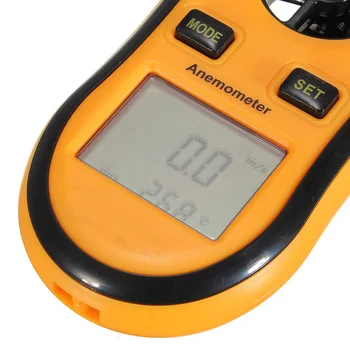 

Wind Speed Gauge Meter Measuring Instruments Pocket Wind Speed Gauge Meter Anemometer Thermometer Digital Hand-held Measure tool