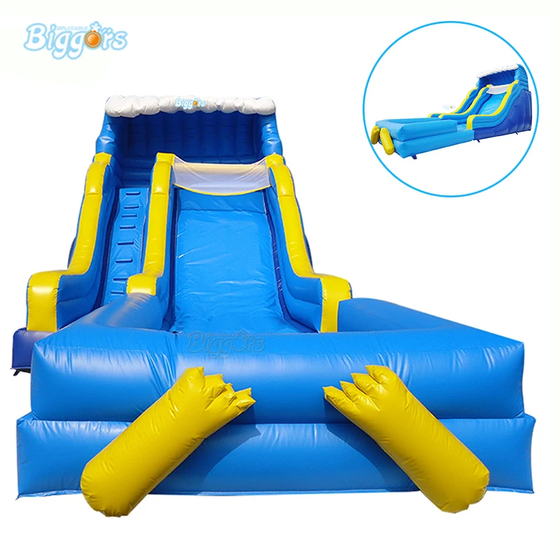 

Giant Outdoor Inflatable Slide Ocean Theme Inflatable Bouncing Water Slide For Kids And Adult