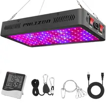 Phlizon LED grow light Veg&Bloom 600W/900W/1200W Full Spectrum dual switch for Indoor Greenhouse grow tent plants grow led light 60leds 300w full spectrum led grow panel lamp led grow light 110v 220v for indoor greenhouse grow hydroponic veg tent plants