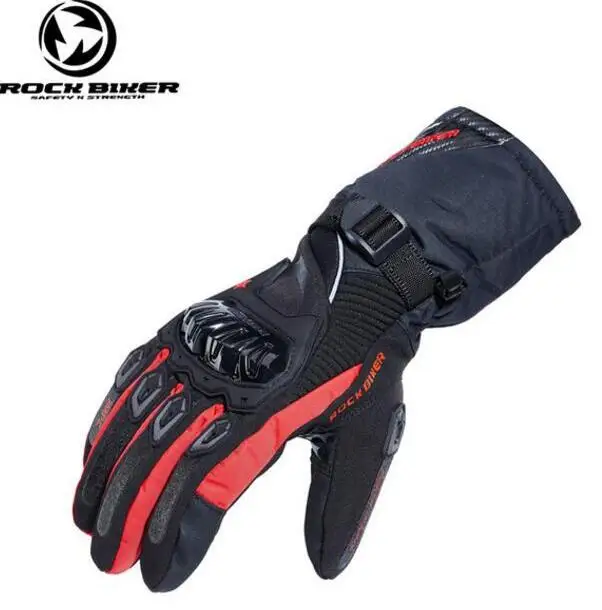 Новые Рок байкерские водонепроницаемые перчатки для байкеров зимние перчатки альпийская звезда мотоциклетная одежда черные Мотоциклетные Перчатки p
