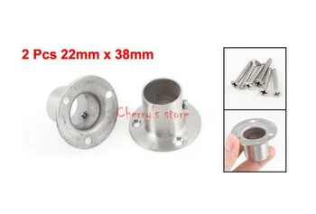 

2 Pcs 22mm x 29mm Stainless Steel Clothes Lever Socket Pipe Weld Neck Flange