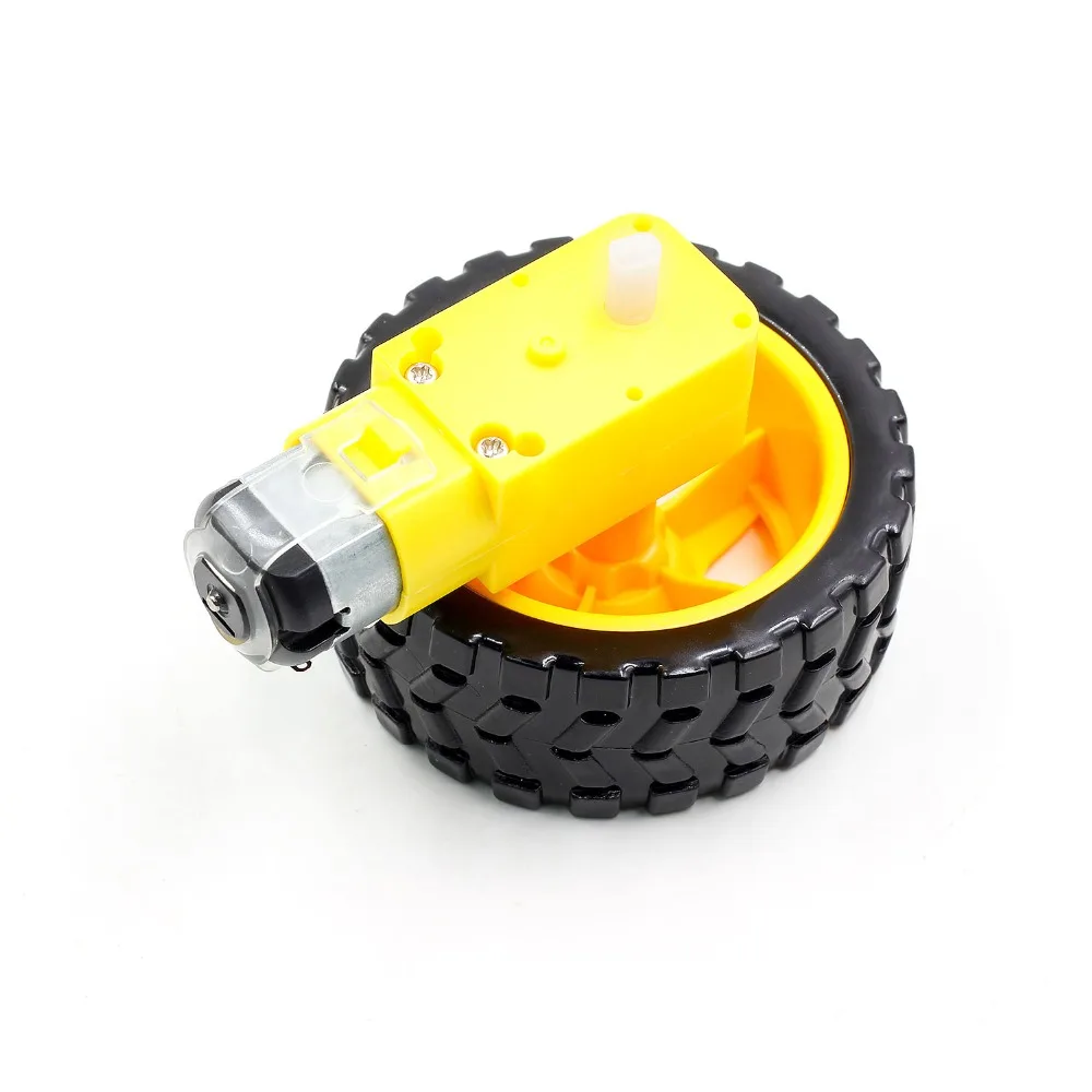 TT Мотор умный автомобиль робот мотор редуктор Diy комплект колеса двигатель для