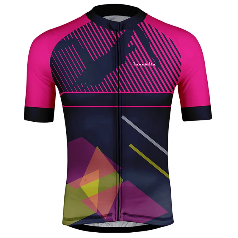 Maillot ciclismo hombre verano RUNCHITA MTB, спортивный костюм, профессиональная велосипедная майка, летний комплект с коротким рукавом, велосипедная спортивная одежда