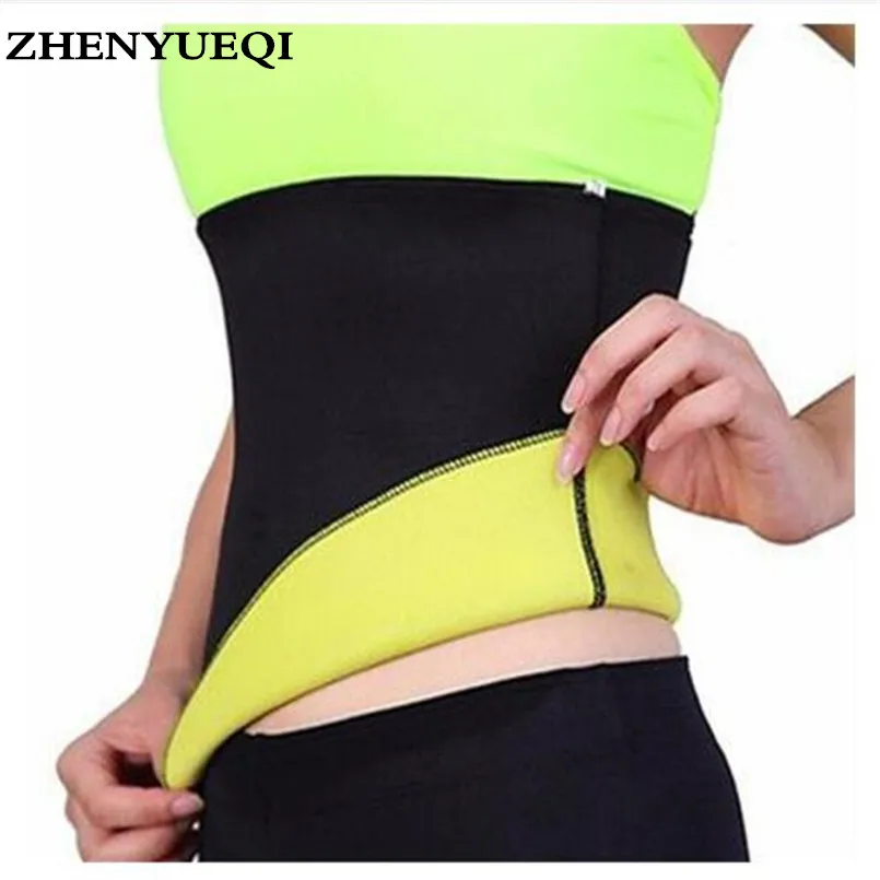 

Hot Sweat Neoprene Body Shaper Slimming Belt Waist Cincher Girdle For Weight Loss Women & Men Stomach Waist Trainer Shapewear