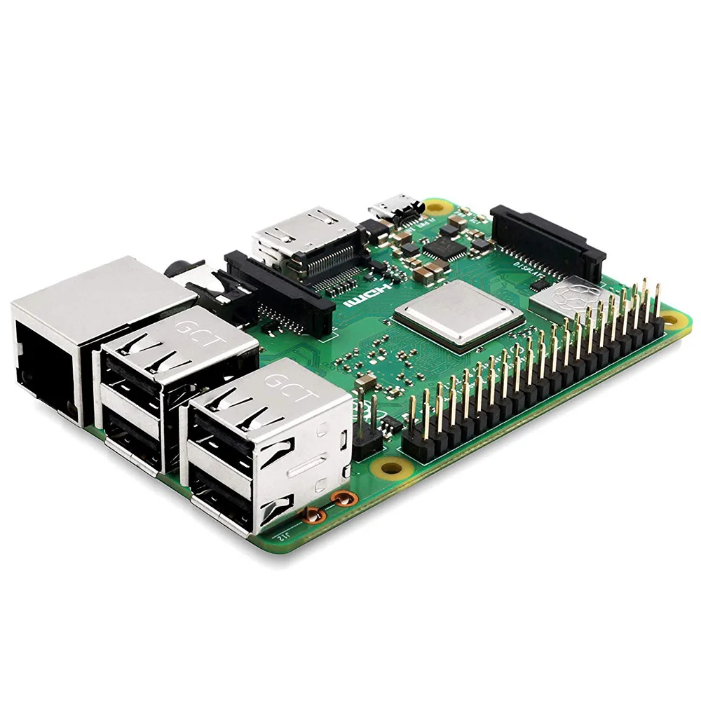 

Original Raspberry Pi 3 Model B+ 3B Plus Raspberry Pi Raspberry Pi Model 3 B +with WiFi & Bluetooth + Cooling Fan + Heatsinks