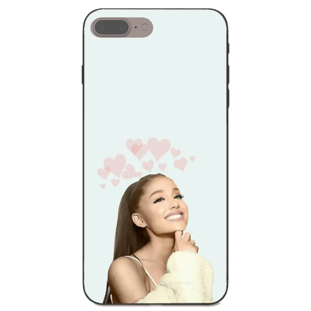 Мягкий принт для телефона Ag Ariana Grande Chat Samsung Galaxy Note 4 8 9 G313 S3 S4 S5 S6 S7 S8 S9 S10 Edge Plus Lite