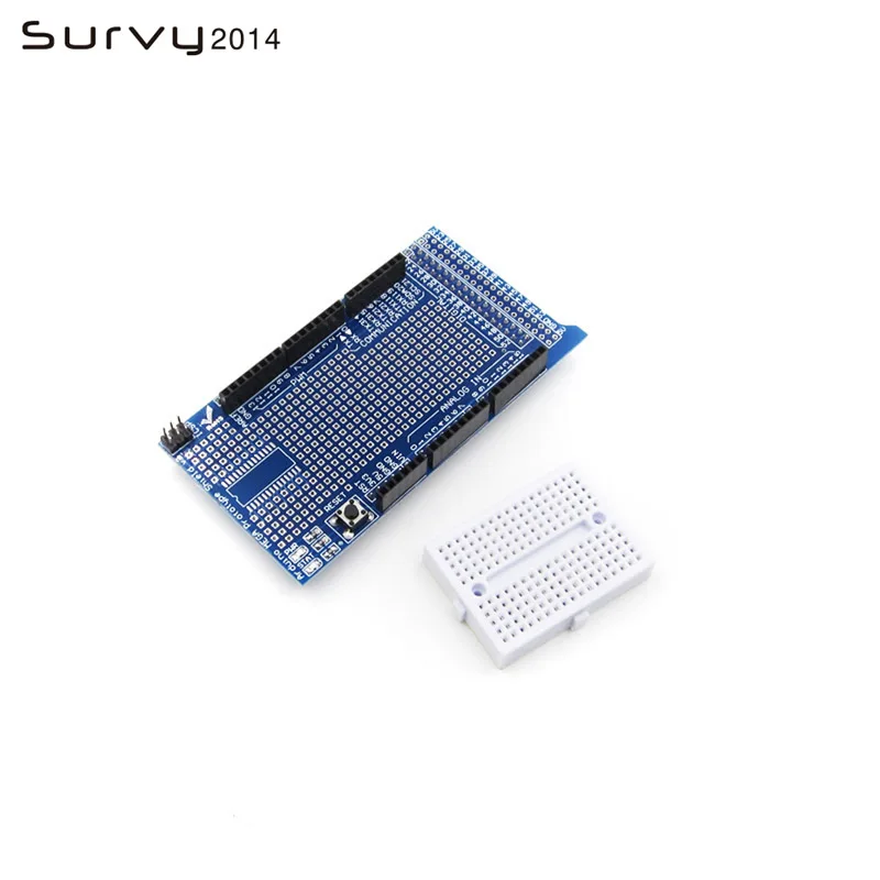 Мега 2560 R3 прототип Прототип Щит V3.0 Плата расширения + мини макет pcb 170 галстуком