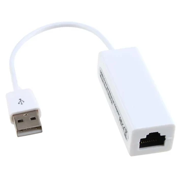 

USB 2.0 to RJ45 Ethernet Lan Network Adapter 10/100Mbps Fast Network Adapters for Win 7/8/10