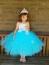Infant Girls Flower Dress Children Bridesmaid Toddler Elegant Dress Pageant Wedding Bridal Tulle Formal Party Dress Wear bebes