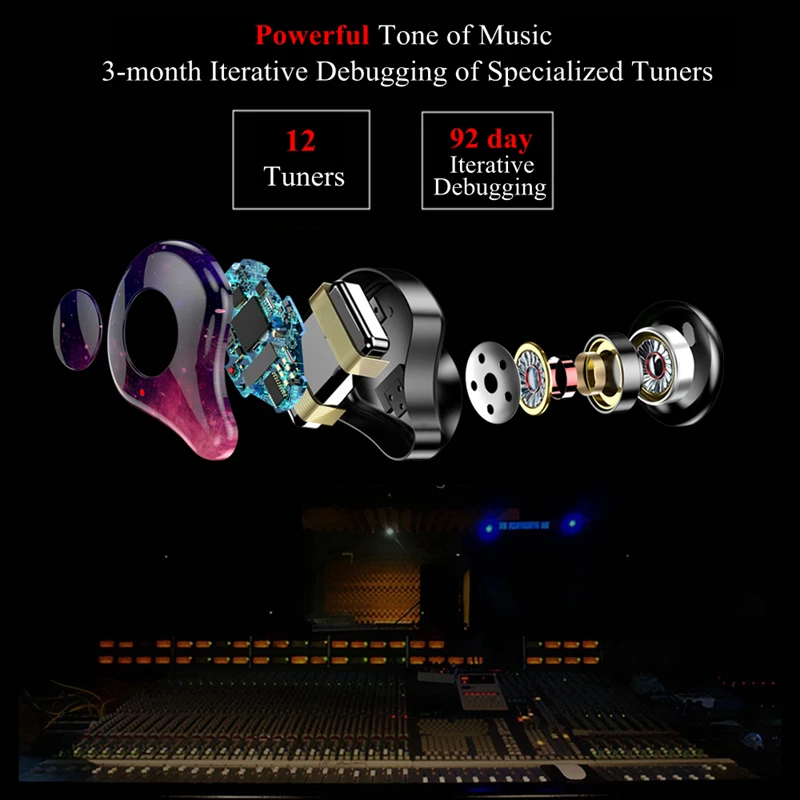 Professional Twins Mini 3D Stereo Sound Bluetooth