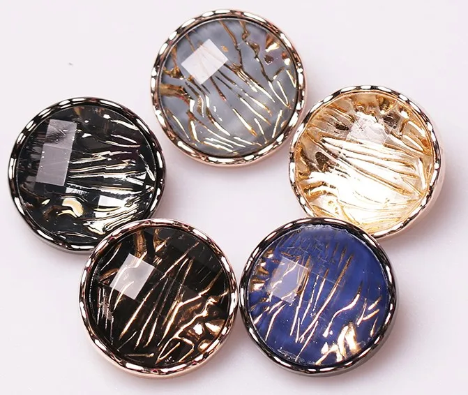 

10pieces New fashion High grad Resin Prismatic jacket buttons Accessories Overcoat coat Sweater shirt Button 25mm Free shipping