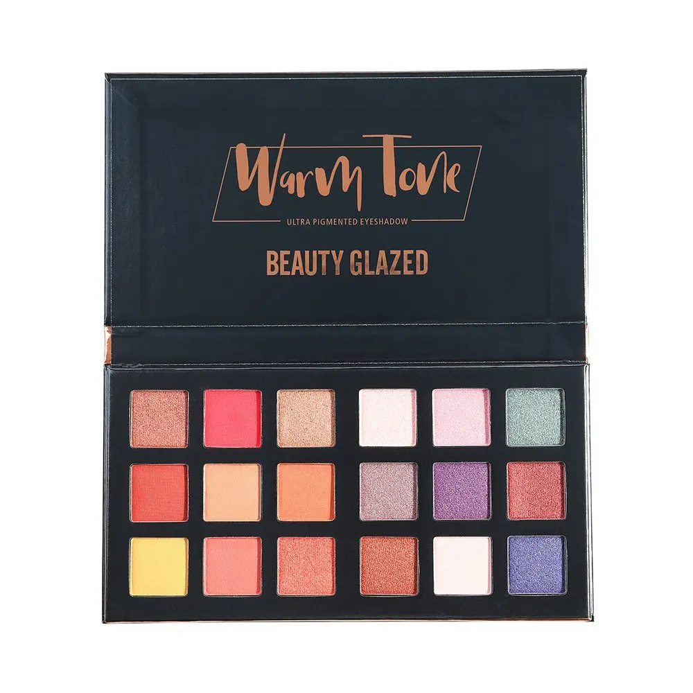 

18 Colors Pigment Makeup EyeShadow Palette Shimmer Nude Eyeshadow Makeup Pallete Colorful Matte Makeup Palette Beauty Cosmetics