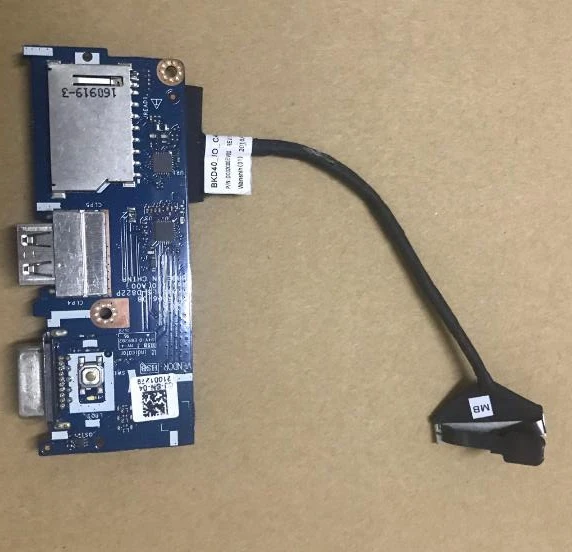 Оригинальная плата 03RJG2 для DELL inspiron 14 5468 дюйма с кнопкой питания VGA кабелем 100%
