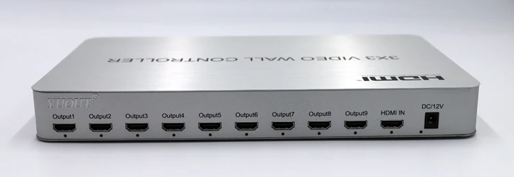 YUOUT YD-HTV09 3x3 2x4 4x2 HDMI видео настенный контроллер 3x3 2x2 HDMI видео настенный контроллер