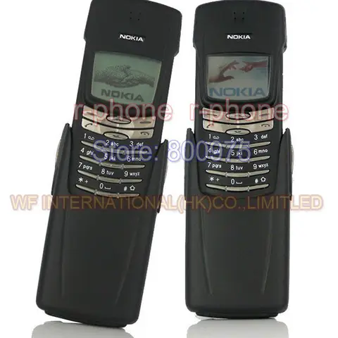 Refurbished Original NOKIA 8910 Mobile Phone Titanium Repainted housing GSM 900 1800 Unlocked Russian Keyboard
