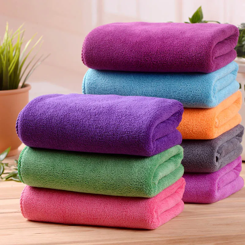 

Vieruodis Bathroom Towel Super Absorbent Soft And Dry Towel Hair Gym Bath Sport Travel Shower Big Coral Fleece Towels