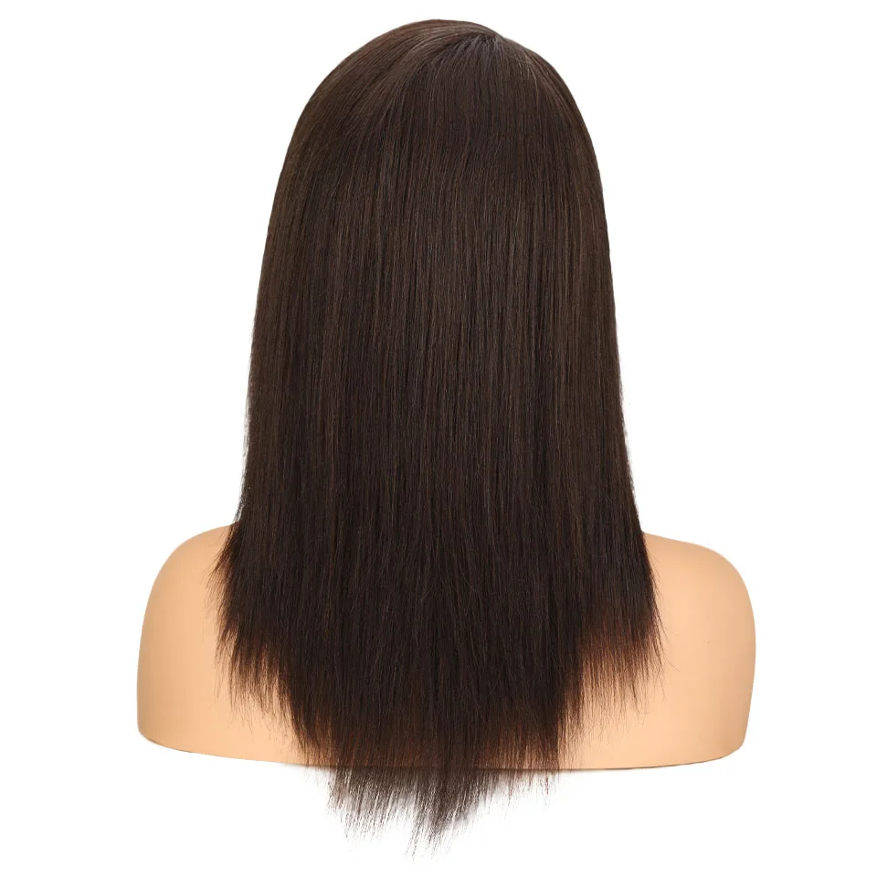 Дебютные парики из натуральных волос на кружеве для черных женщин, бразильский парик из натуральных волос с эффектом омбре, прямой блонд, парик на кружеве - Цвет волос: #2