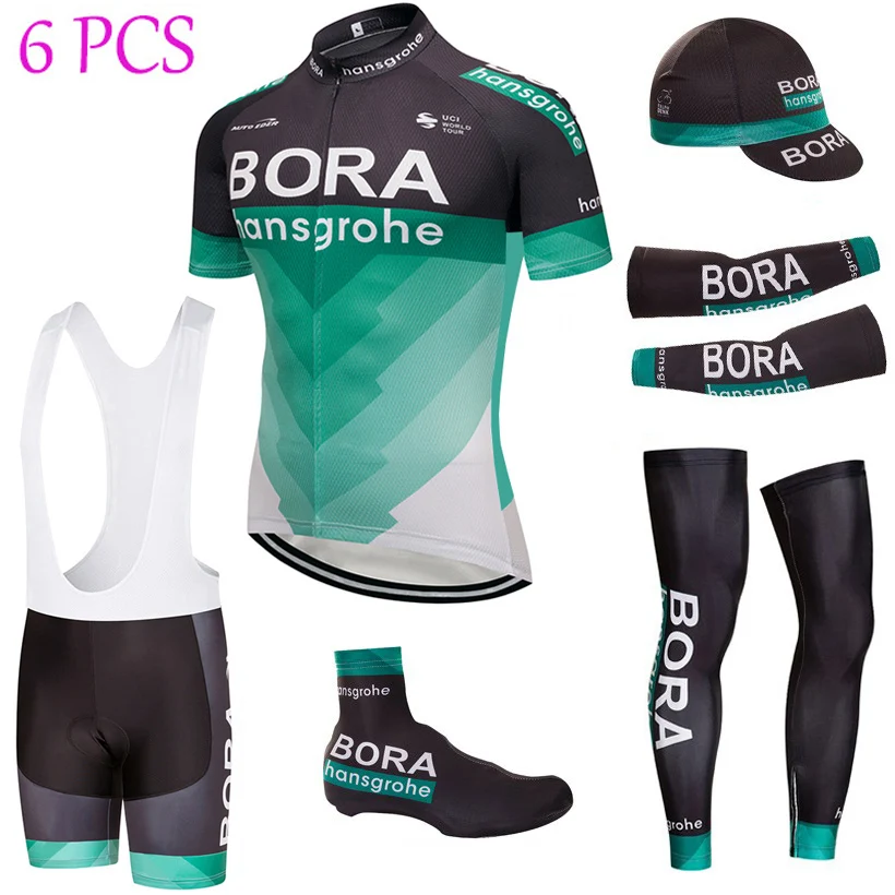 

2019 Tour Cycling Full set Bora Bike jersey Quick Dry Mens Ropa Ciclismo pro Cycling Jerseys 9D bike shorts and sleeve warmers