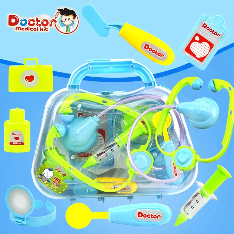 Медицинский Набор имитаций врача, ролевые игры, медицинская сумка, Детский обучающий медсестер, доктор, играющие игрушки, детские подарки
