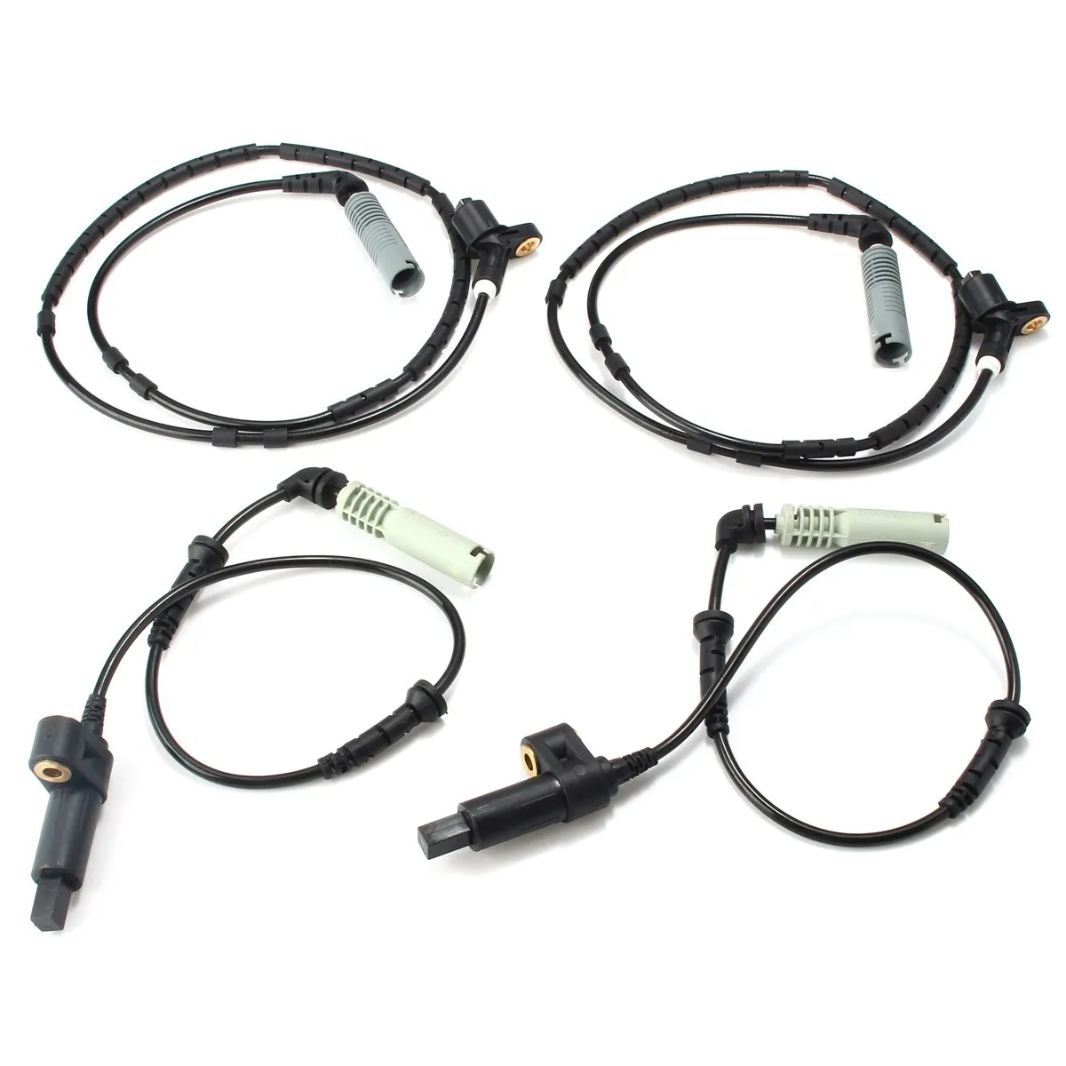 

4Pcs Front Rear ABS Wheel Speed Sensor For BMW 3 Series E46 323i 325i 328i 330i 34521164651 34521164652