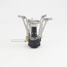 Miniature furnace head outdoor camping integrated furnace electronic ignition furnace head outdoor ultra light furnace head