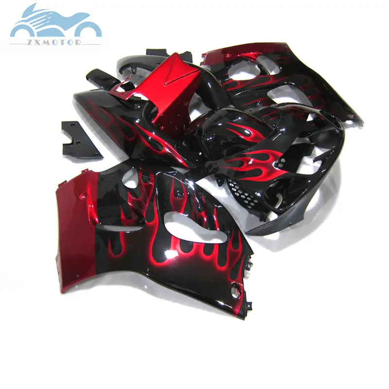ABS Пластиковые обтекатели комплект для SUZUKI GSXR750 gsxr 750 1996 1999 2000 SRAD Обтекатели комплекты GSXR600 96 97 99 00 красное пламя