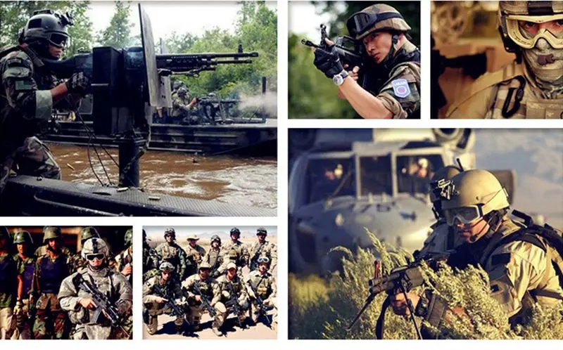 Óculos de Sol Óculos de Proteção Óculos de Sol ao ar Óculos de Tiro Tático para Homem Usmc Tático Airsoft Militar ar Livre ao 3 Esporte e Lazer