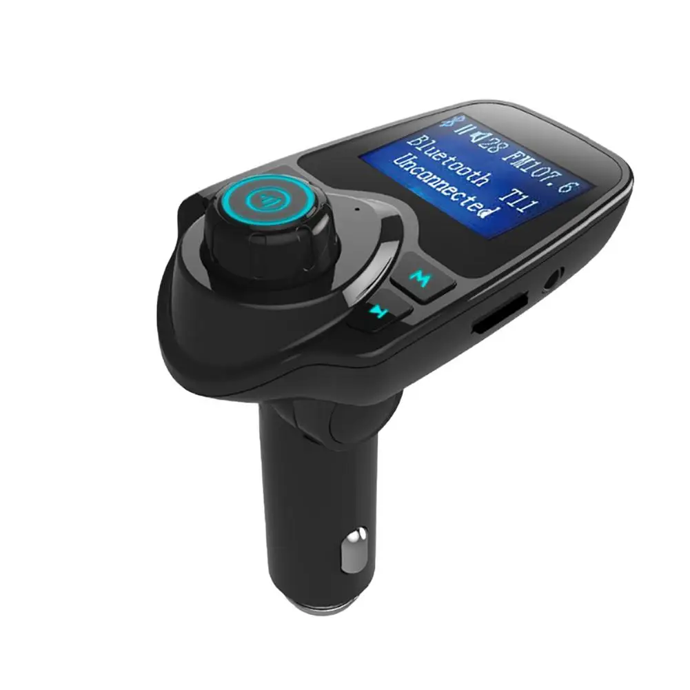 T11 автомобильный ЖК дисплей Bluetooth MP3 плеер fm передатчик Hands free Dual USB зарядное