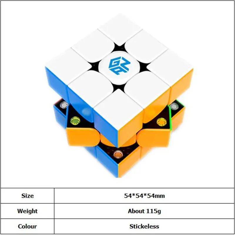 Гань 354 м 3x3 Магнитный скоростной куб 3x3x3 магический куб Гань 3*3 магнит Professional Cubo Magico Puzzle игрушки для детей кубик рубика