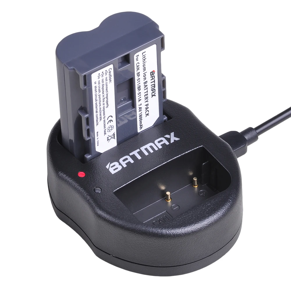 Двойной USB Батарея Зарядное устройство для BP-511 Батарея BP-511A BP511 BP511A Canon G6 G5 G3 G2 G1 ОС 30D 20D 5D MV300i цифровой Камера