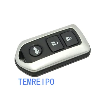 

10pcs/lot Keyless Entry Remote Key Shell Case For Toyota Camry Highlander Smart Remote Key Card 3 Buttons Fob Key Cover