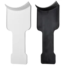 Salon Black Plastic Hair Coloring Dyeing Comb Brush Dye DIY Tint Board Plate For Barber Design Styling Tool Accessories