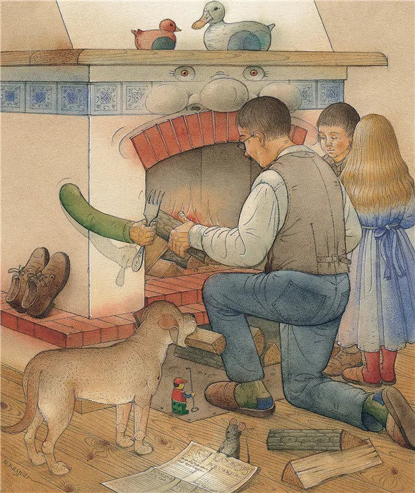 Kestutis-K-153-Fireplace Painting
