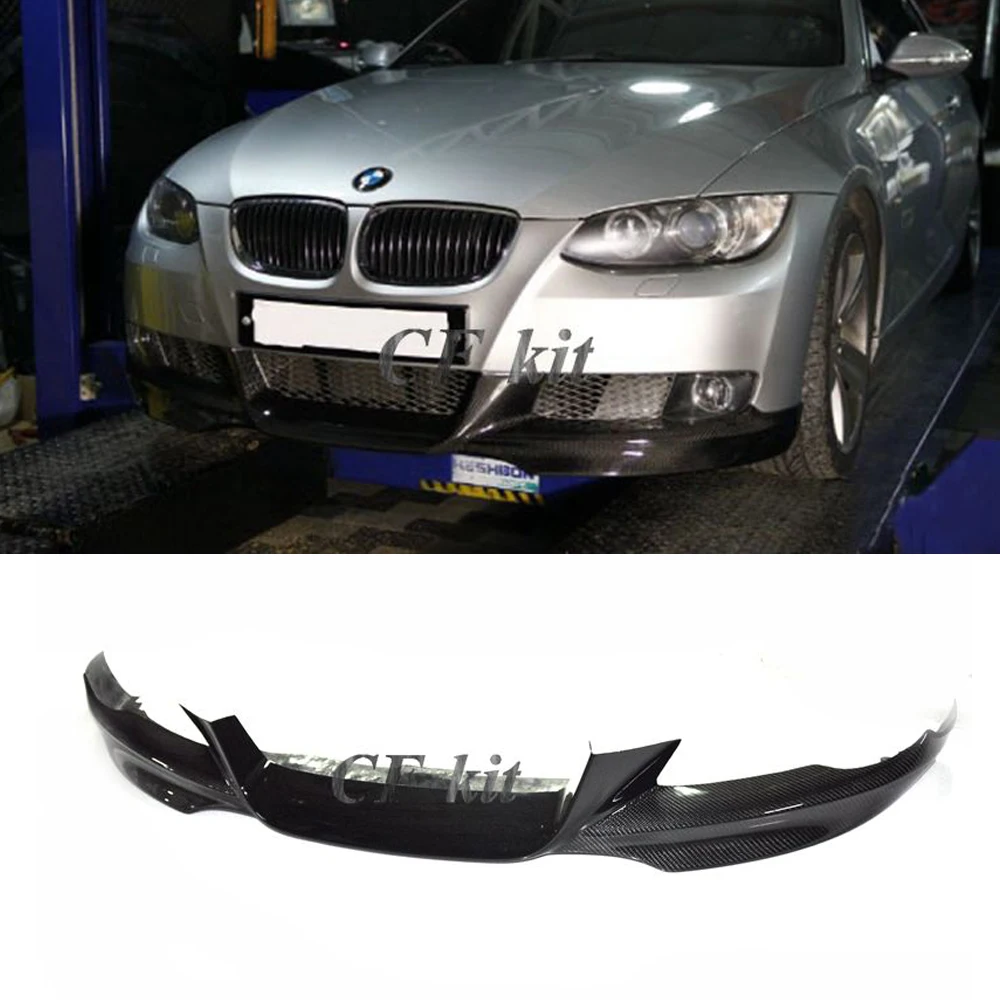 

CF Kit E92 M-TECH Lip Style For BMW 3 Series E92 Original Bumper Car Styling PU Material Front Lip Bumpers Spoiler Protector