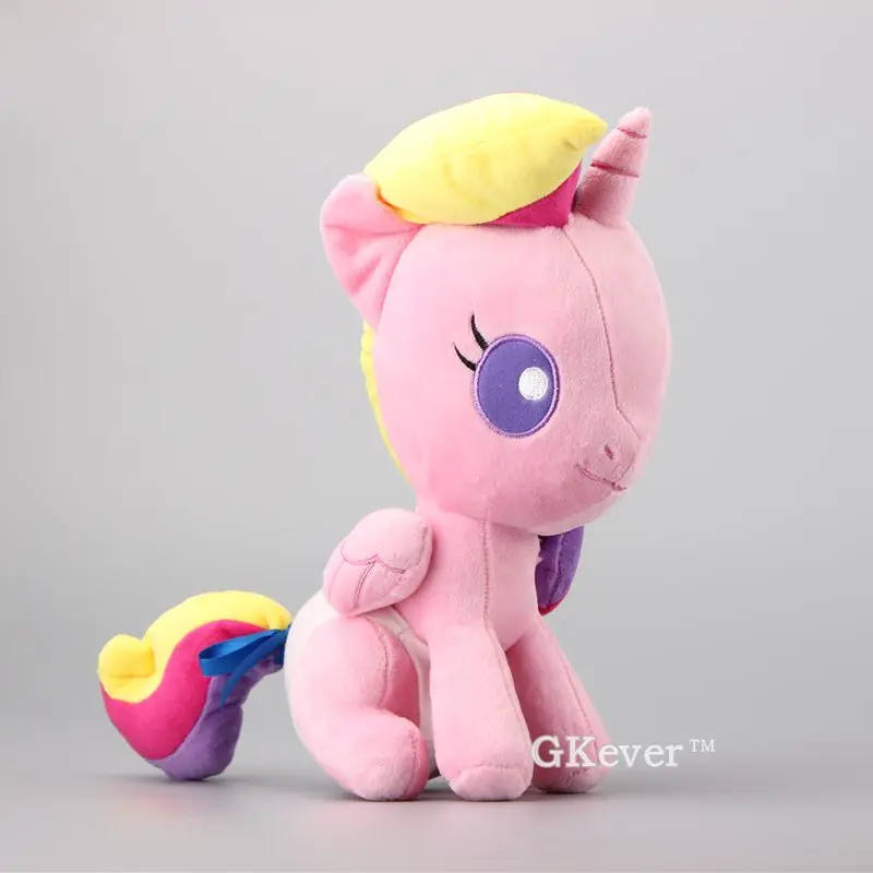 Q версия лошади принцесса Cadance милые плюшевые куклы пони мягкие животные Детский подарок 1" 28 см