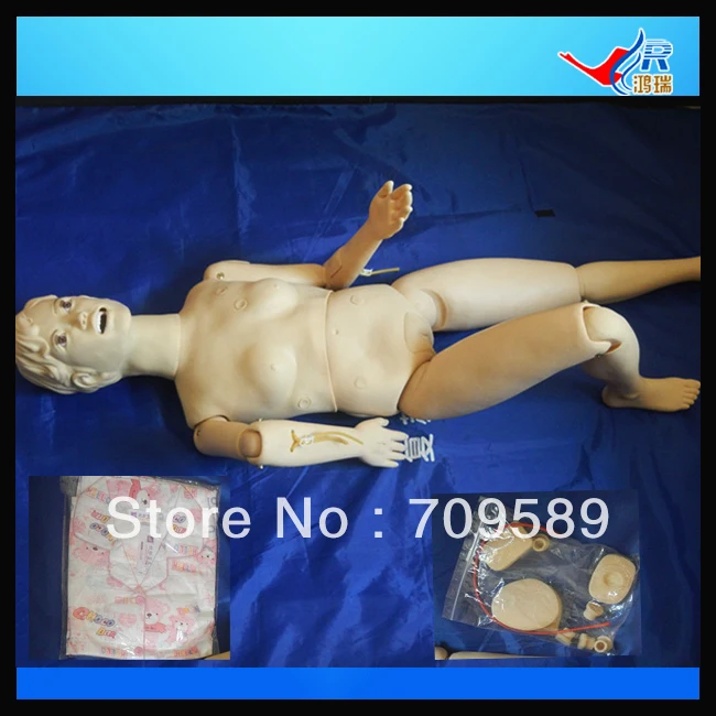 Базовый женский манекен для кормления ухода за больными манекен|nursing manikin|training
