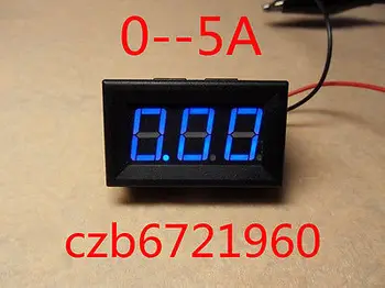 

Mini Digital Voltmeter Ammeter Blue LED Display DC 0-5A Panel Amp Volt Voltage Meter Tester Detector for Car Home