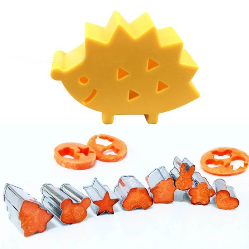 

Star Heart Cake Mold Animal Fruit Cutter Hedgehog Box Mini Stainless Steel Mould Cookie Biscuit Fondant Cake Ham Cooking Tools