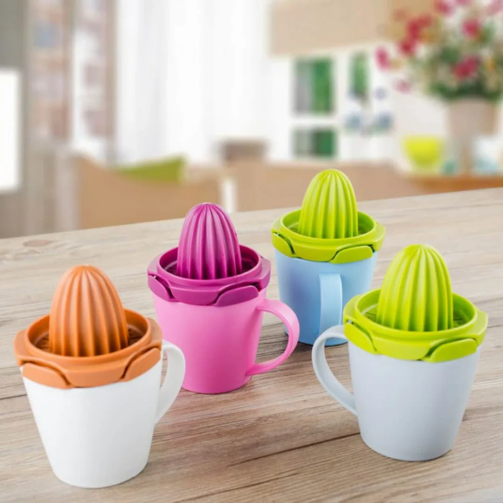 Three colors juicer hand fruit lemon juice cup grinding crushed juice for furniture kitchen