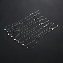 Новинка, каплевидные Подвески, прозрачная леска, ювелирное ожерелье, цепочка для ключицы, невидимое Женское Ожерелье