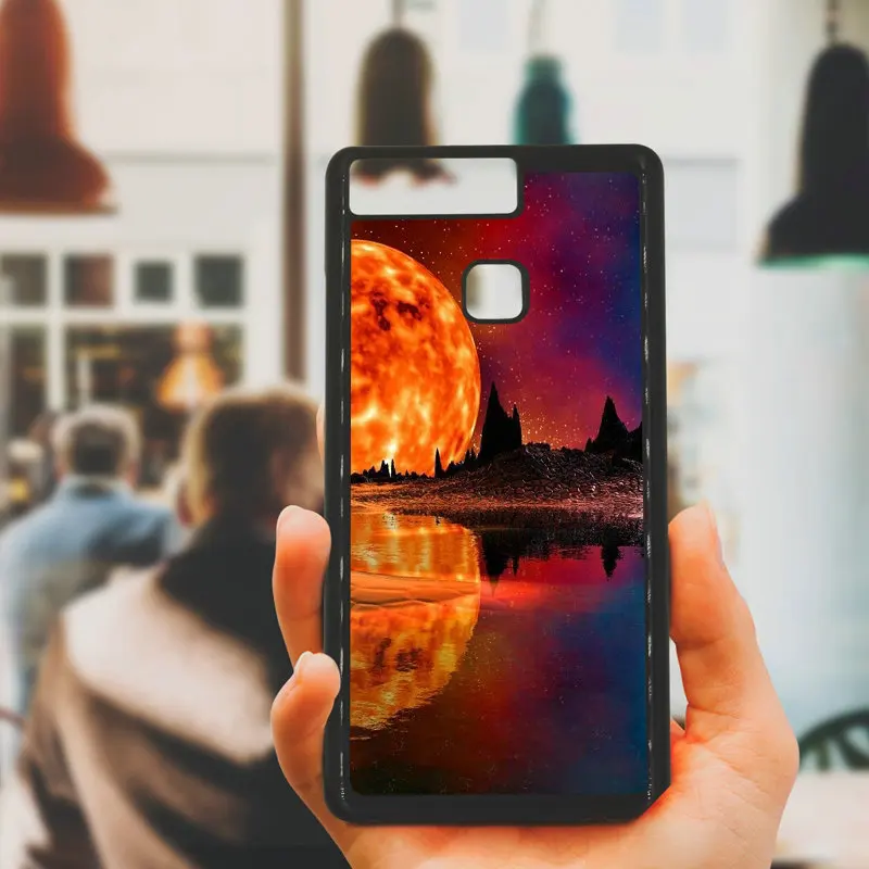 Зрелище прекрасный пейзаж чехлы для телефонов Жесткий Пластик чехол Huawei P10 P9 плюс