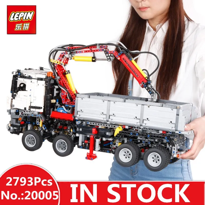 

In-Stock 20005 2793pcs NEW series 42023 Arocs Model Building Block Bricks Compatible with Boys Toy Educational Gift 05007