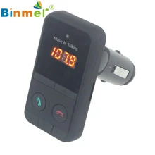 Беспроводной Bluetooth FM Trasmettitore модулятор Автомобильный комплект MP3-плеер SD USB lcd jun15