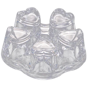 

Big Heart Shape Glass Tea Pot Warmer,Flower Teapot & Coffee Pot Heating Base,High Temperature Resistant,Tea As Gifts