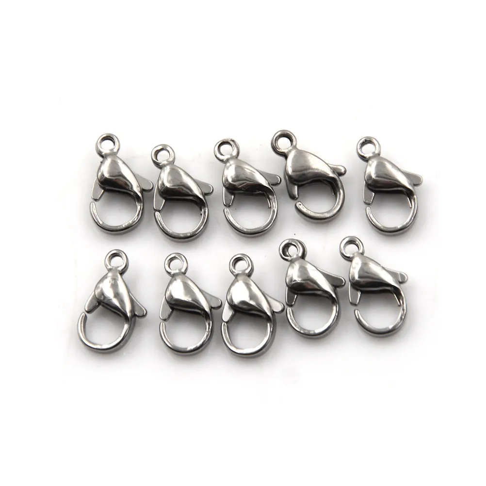 Выберите застежки из нержавеющей стали для изготовления ювелирных изделий ожерелье браслет DIY ювелирные изделия 10 шт