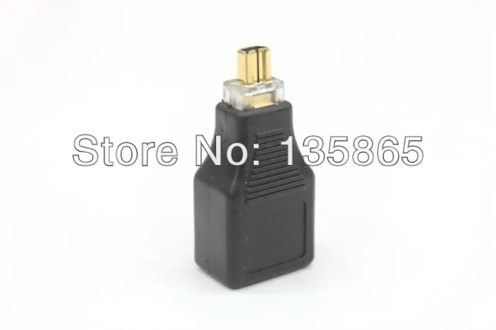 

IEEE-1394 FireWire Adapter Female 6 Pin to Male 4 Pin Adapter